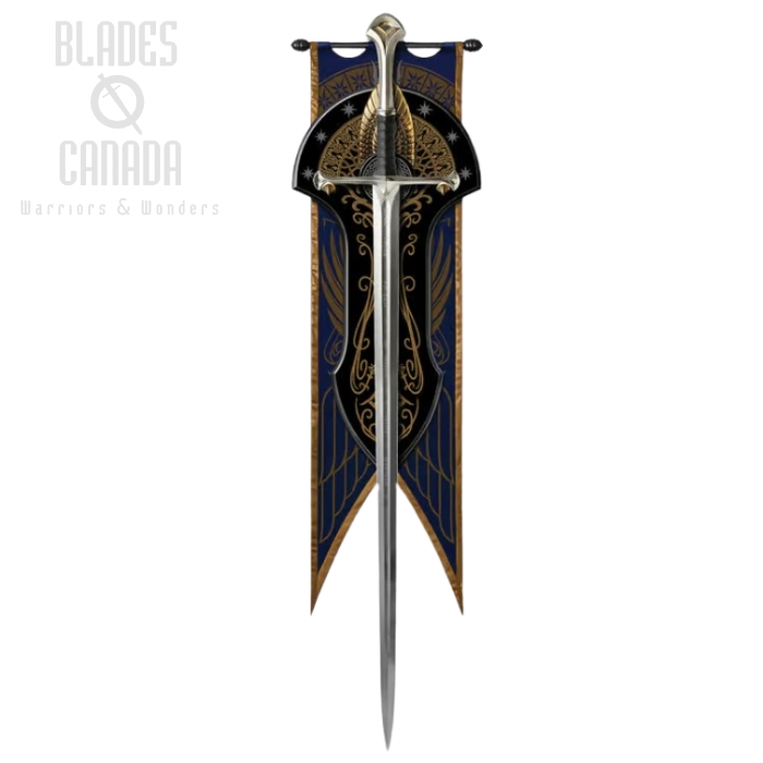 Lord Of The Rings Museum Collection Series Anduril Sword, 1060 Carbon Steel, UC3516
